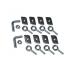 Комплект крючков BAKU SET OF SCREWS FOR TENNIS NET POSTS